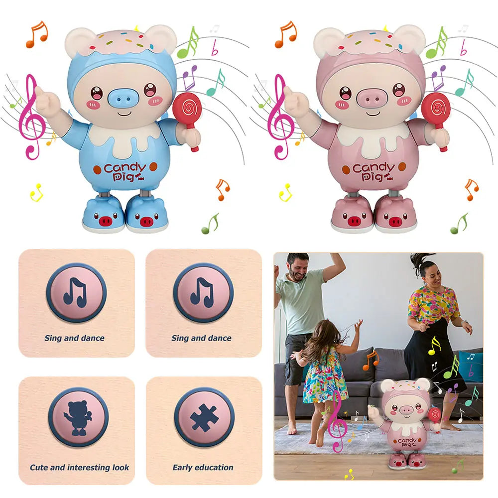 Piggy Dance & Play Robot Toy